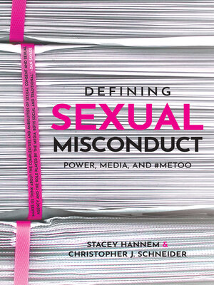 cover image of Defining Sexual Misconduct